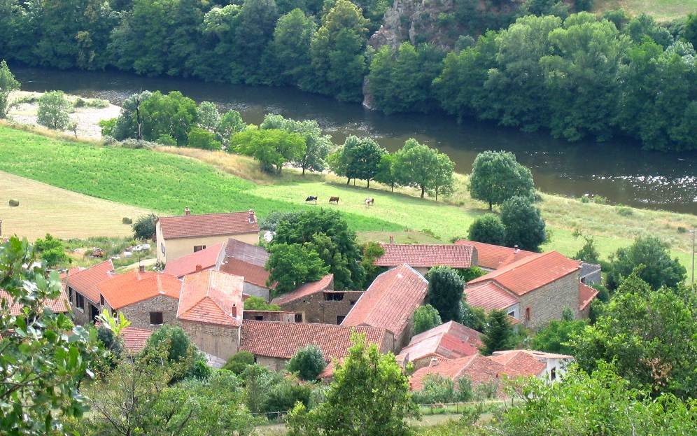 A hamlet in the Auvergne